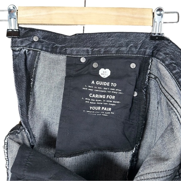 MADEWELL The Perfect Vintage High Rise Jean in Roxstone Wash Knee-Rip Edition - Picture 10 of 16